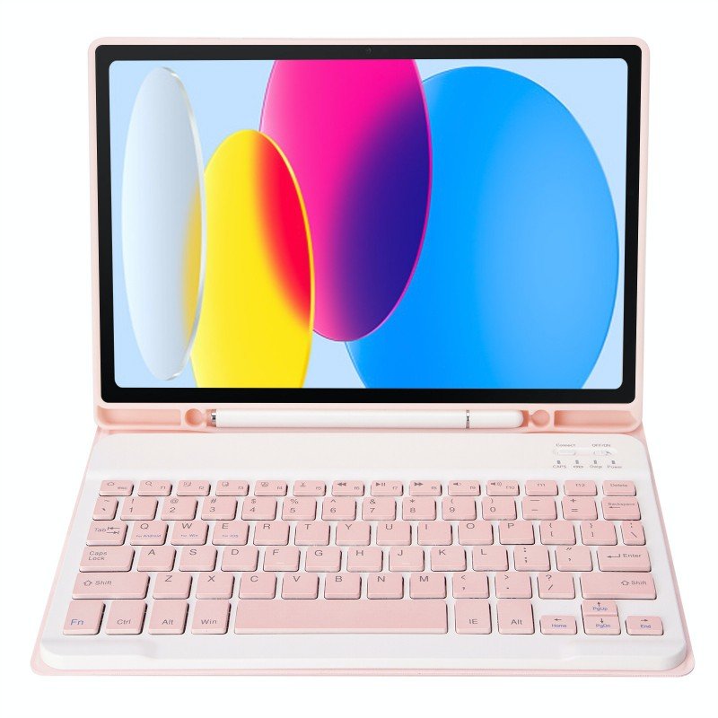 custom new flip Wireless Keyboard Case for IPad 10th Generation 10.9 Inch Air 4/5th 11 Inch 12.9 Inch PU Leather Lightweight