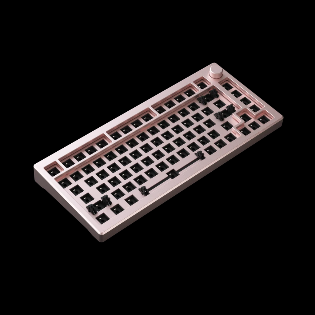 AKKO MOD007 MOD 007 CNC 75% 81-Key CNC RGB Gasket Mount Mechanical Keyboard Kit with Hotswap Switches