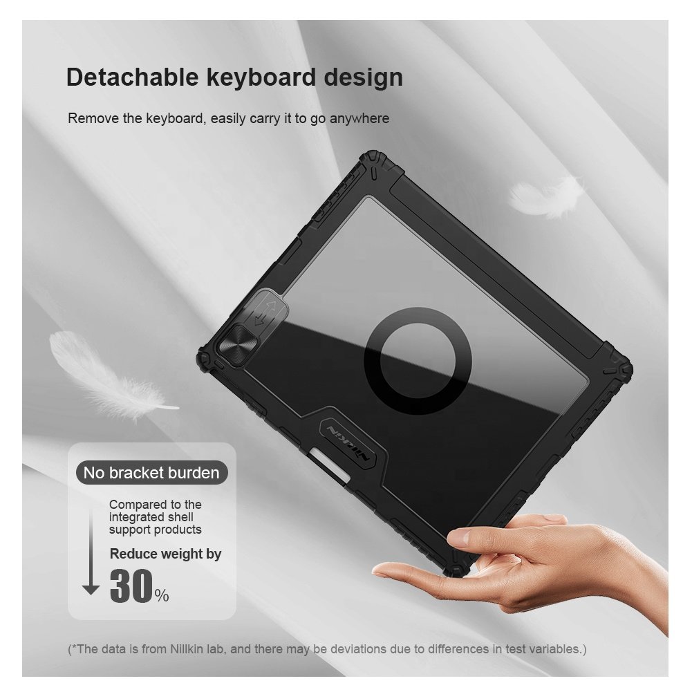 Nillkin Magnetic Wireless Case Keyboard For iPad Pro 11 12.9 inch Magnetic Tablet Keyboard case with touch pad
