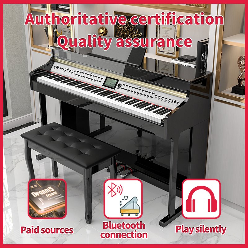 88 key piano professionnel electric piano keyboard instruments digital piano 88 keys