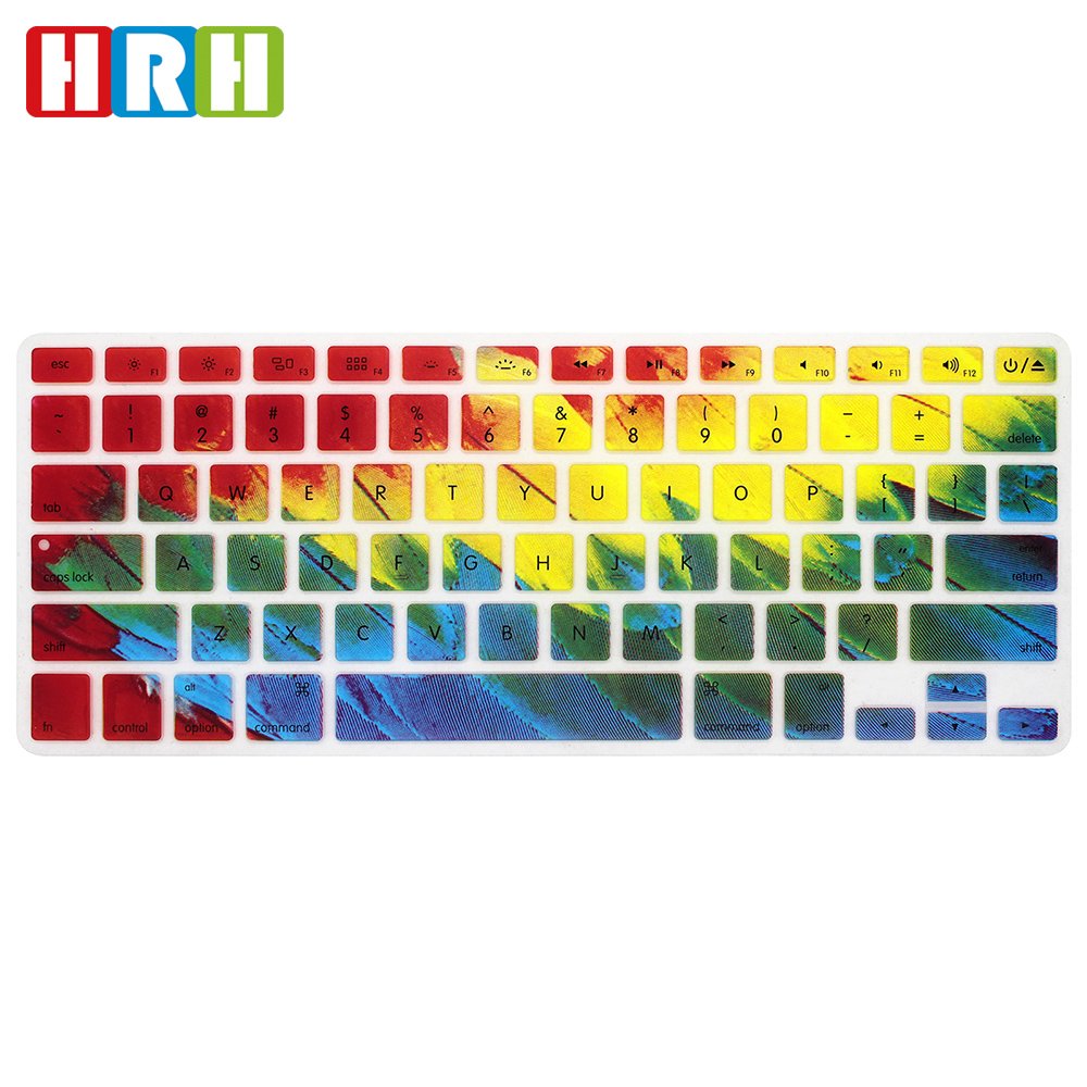 Waterproof custom silicone keyboard cover Stylish Design Laptop skin for macbook pro 13 15 inch silicone cover