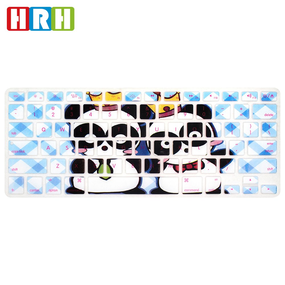 Waterproof custom silicone keyboard cover Stylish Design Laptop skin for macbook pro 13 15 inch silicone cover