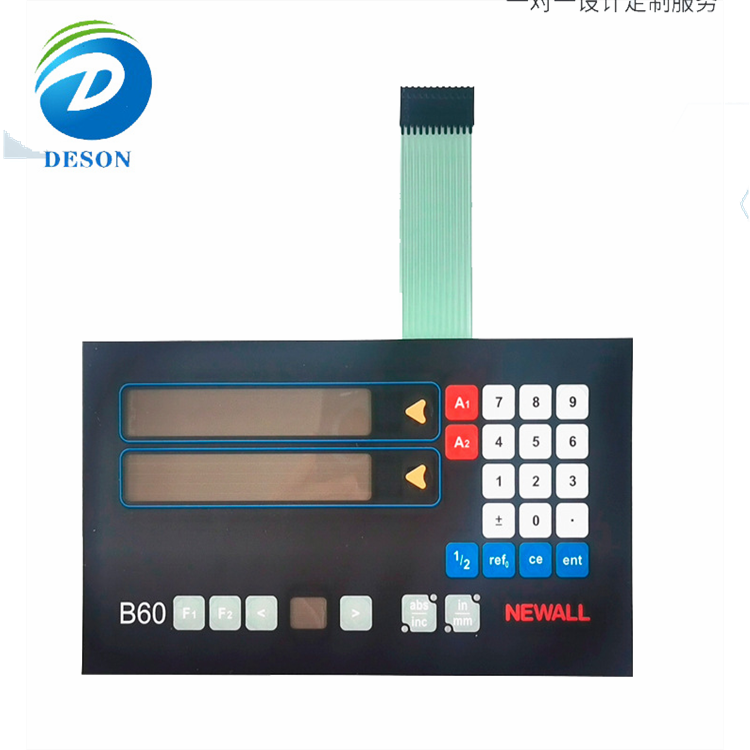 Deson 3d printer turbo fans low voltage mini touch switch touch membrane switch membrane foil switch 4 keys