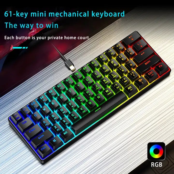 Free Sample Teclado Usb Gaming Keyboard Coiled Cable Mechanical Keyboard Teclado Gamer Wired Keyboard Gaming Mechanical