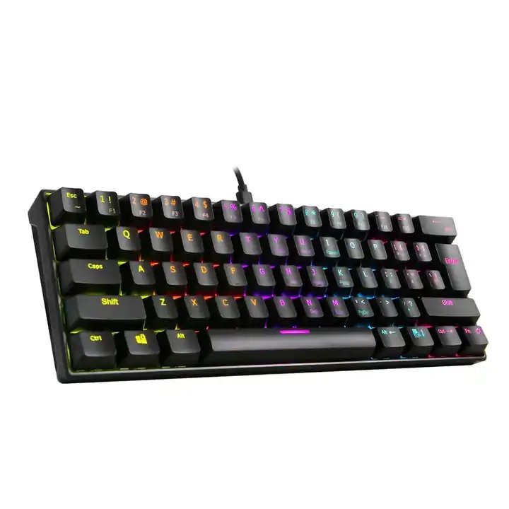 Free Sample Teclado Usb Gaming Keyboard Coiled Cable Mechanical Keyboard Teclado Gamer Wired Keyboard Gaming Mechanical
