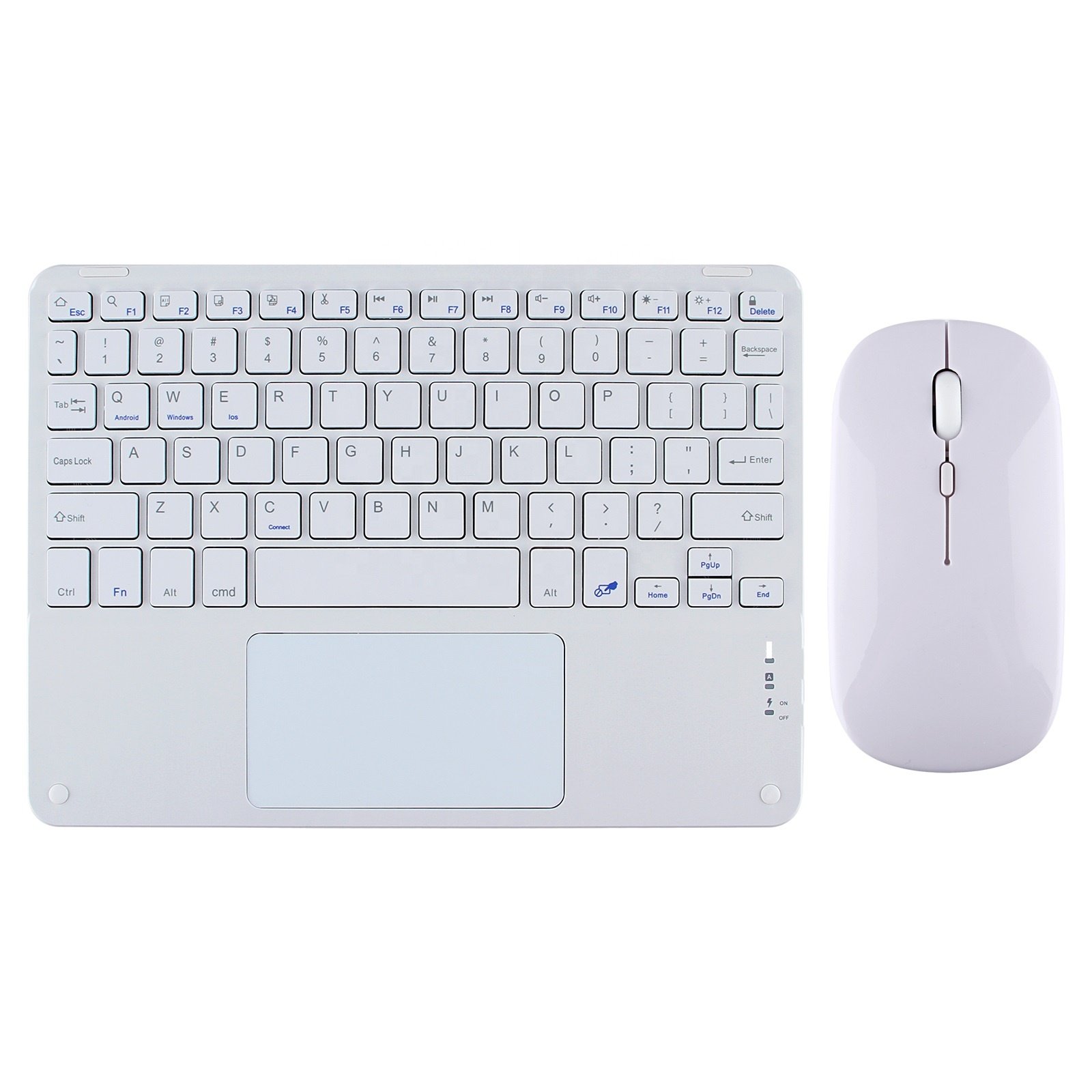 for ps2 ipad samsung tab gaming bluetooth wireless flexible keyboard and mouse combo
