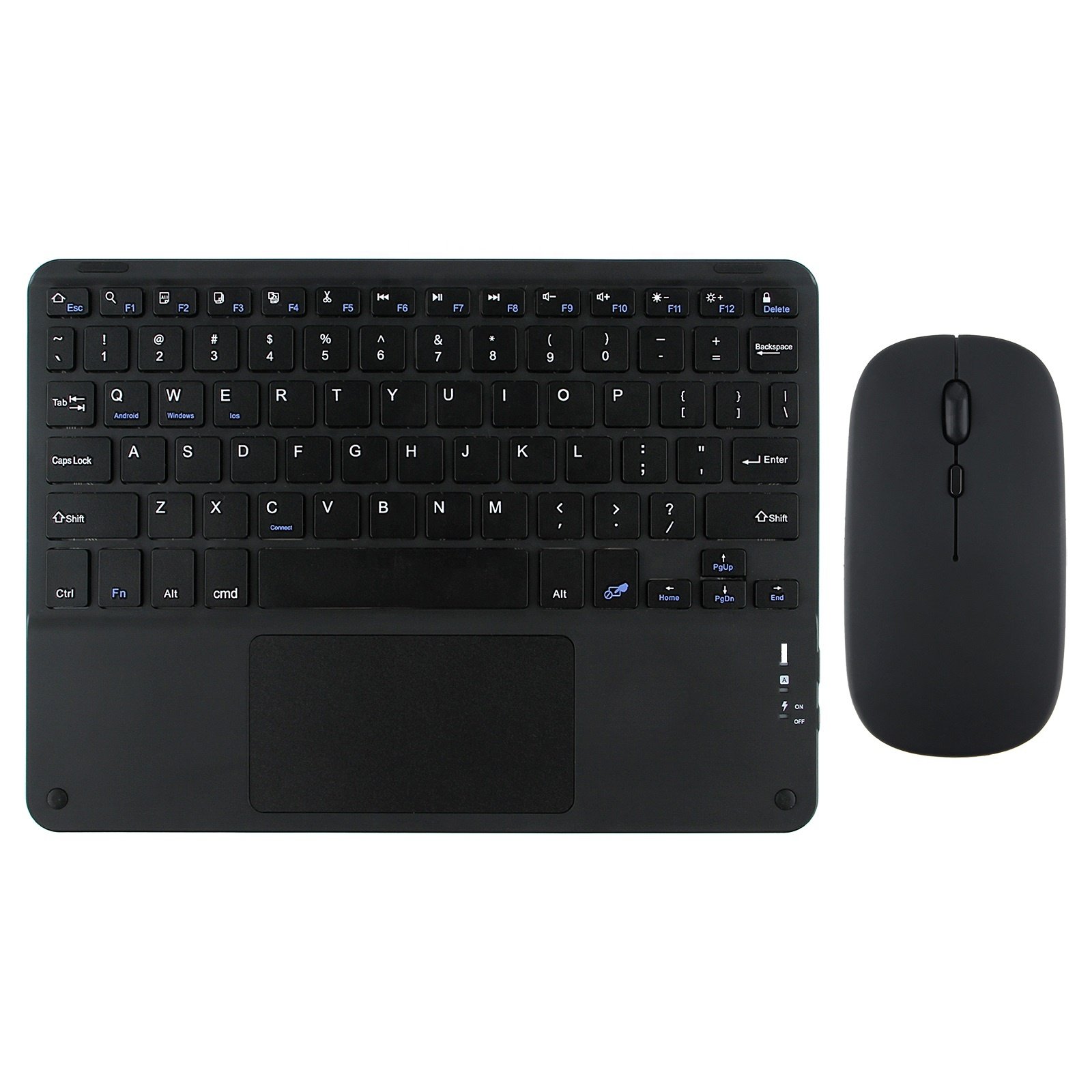 for ps2 ipad samsung tab gaming bluetooth wireless flexible keyboard and mouse combo