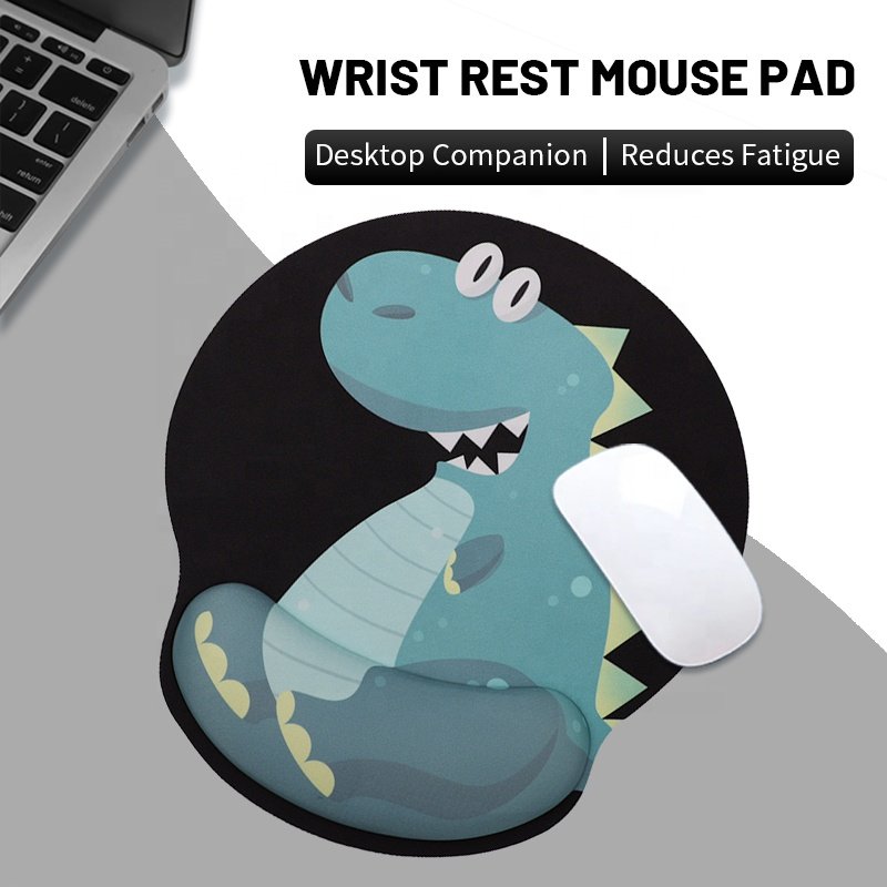 Gamer Rubber Base Mouse Pad Gaming Mouse Pad Wrist Rest Play Mat Computer Accessories Memory Foam Pad Ergonomic for Office Home