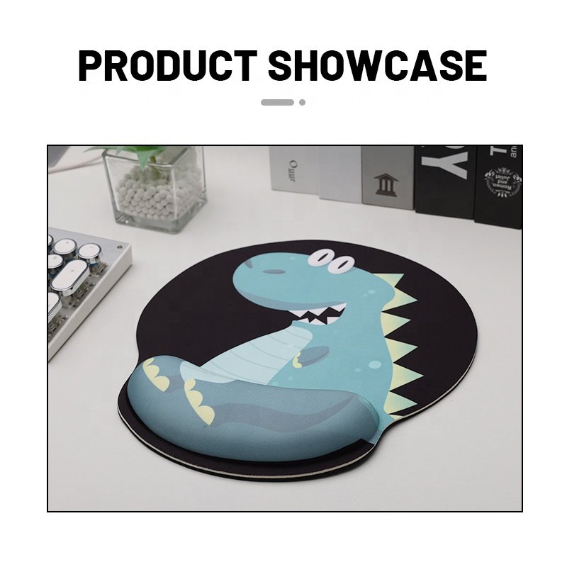 Gamer Rubber Base Mouse Pad Gaming Mouse Pad Wrist Rest Play Mat Computer Accessories Memory Foam Pad Ergonomic for Office Home