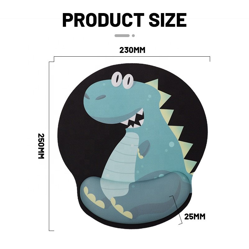 Gamer Rubber Base Mouse Pad Gaming Mouse Pad Wrist Rest Play Mat Computer Accessories Memory Foam Pad Ergonomic for Office Home