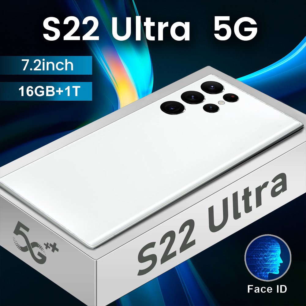 S22 Ultra 16GB+1TB Smart Android Phone 6800mah 5G Dual SIM Dual Standby Unlocked Smartphone S22 ultra s22 ultra