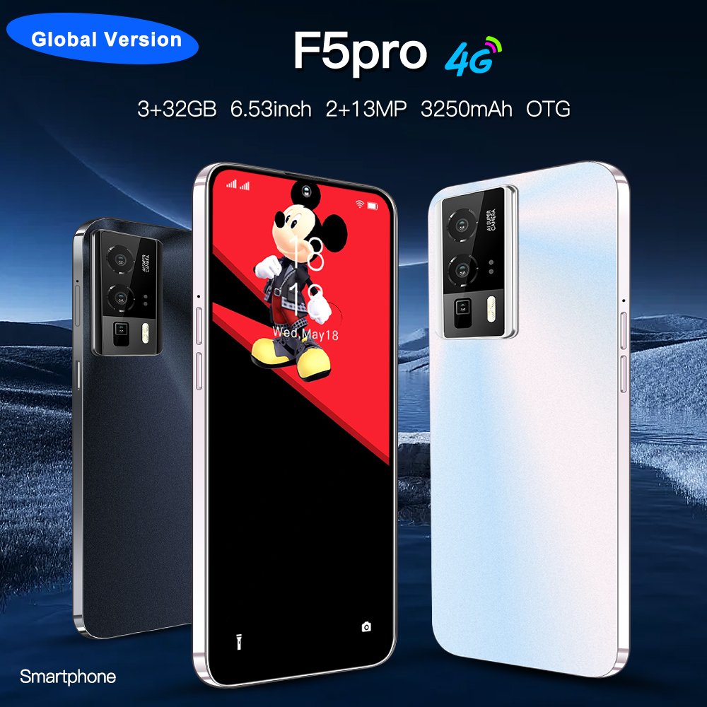 New original U29 6.53-inch 3GB+32GB Android smartphone 4G high-definition screen facial recognition unlocking phone
