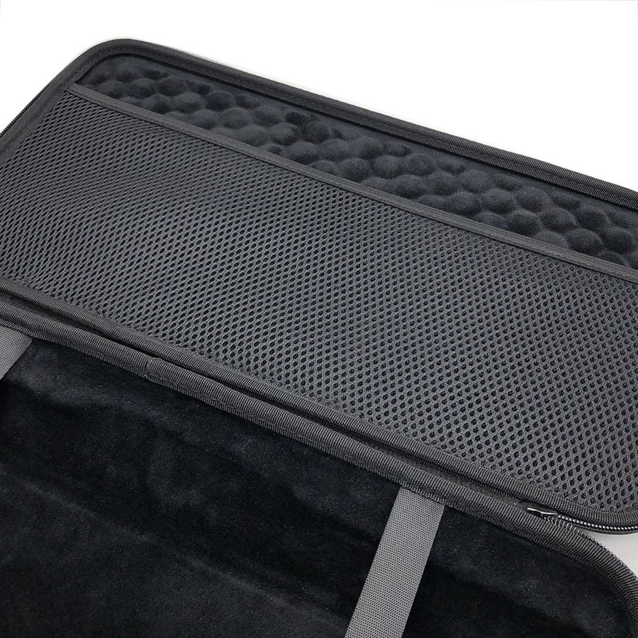 Black EVA Hard Carry Case For Mechanical Keyboard Wireless Keyboard Storage Bag