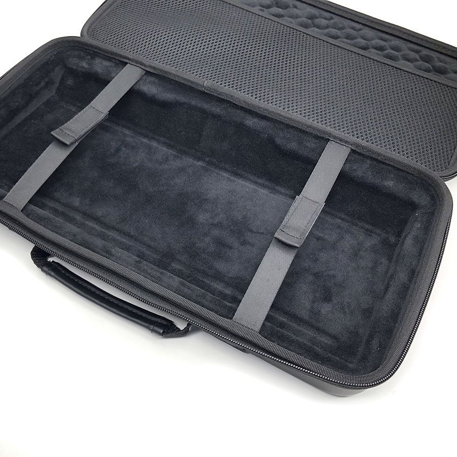 Black EVA Hard Carry Case For Mechanical Keyboard Wireless Keyboard Storage Bag