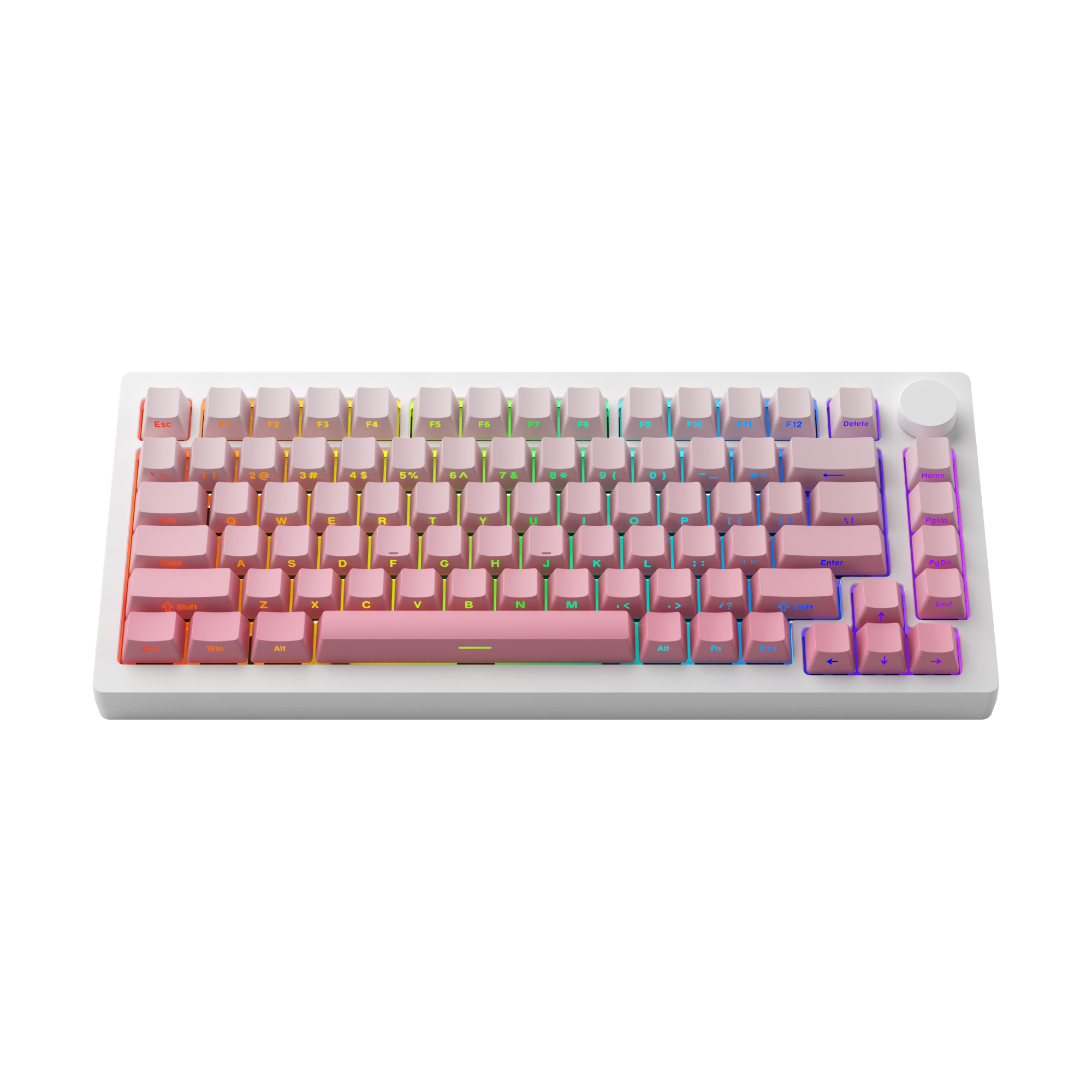 Akko MonsGeek M1W V3 SP Shine Through Side-printed Backlit OEM Profile Keycaps Aluminum Keyboard Case Teclado Mecanico