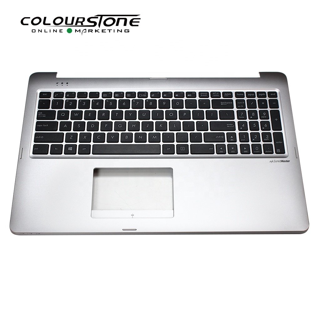 Notebook TP550LA A US Laptop Palmrest Case With Silver Frame For TP550LJ TP550LN TP550LD With Keyboard Upper Cover