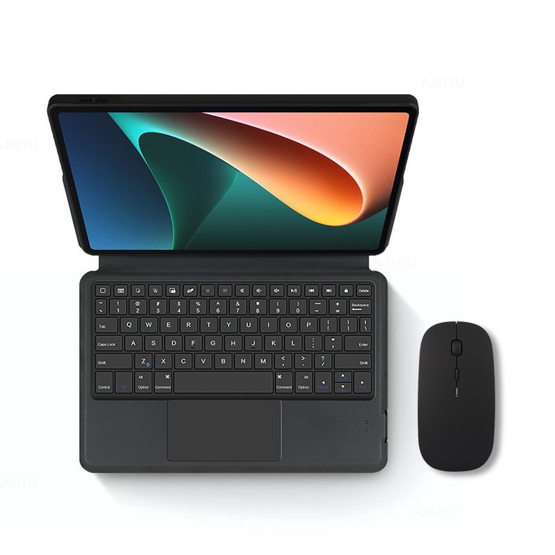 Magnetic Keyboard Case For XiaoMi Pad 5 Pro 11 Cover MiPad 5 Pro 2021 Tablet BT Keyboard Smart Stand Cases Shell Funda