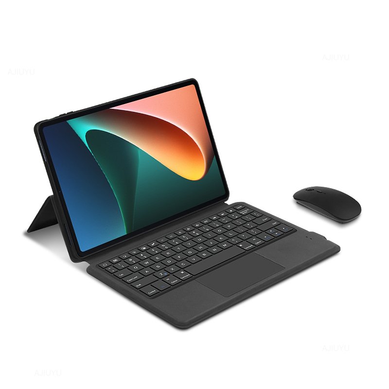 Magnetic Keyboard Case For XiaoMi Pad 5 Pro 11 Cover MiPad 5 Pro 2021 Tablet BT Keyboard Smart Stand Cases Shell Funda