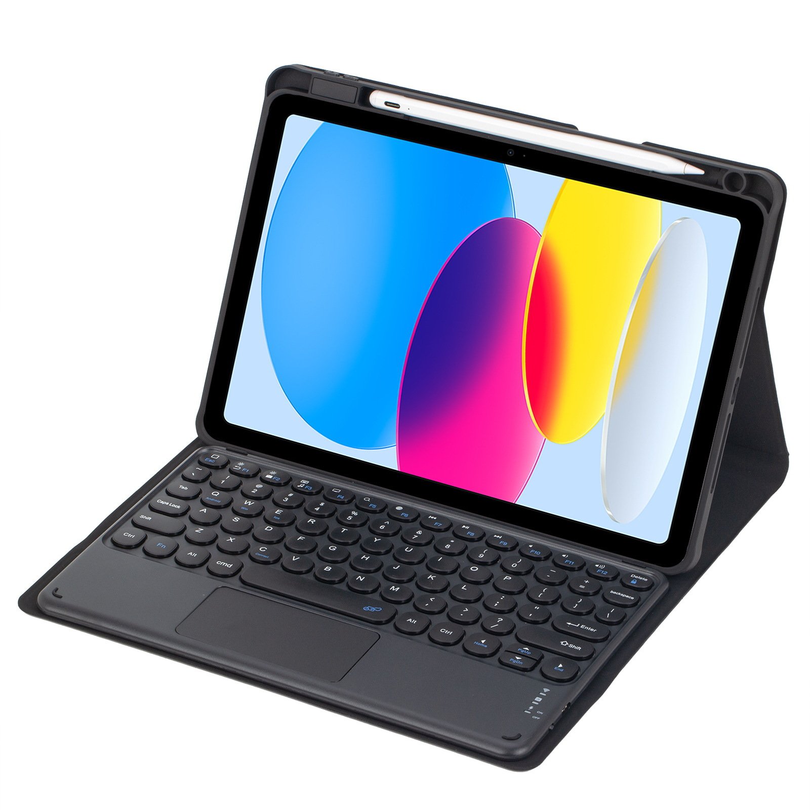 Touchpad Keyboard Case For iPad 10th Generation 10th Gen 2022 10.9 10.2 inch 9th 8th 7th Rotation Case With Keyboard