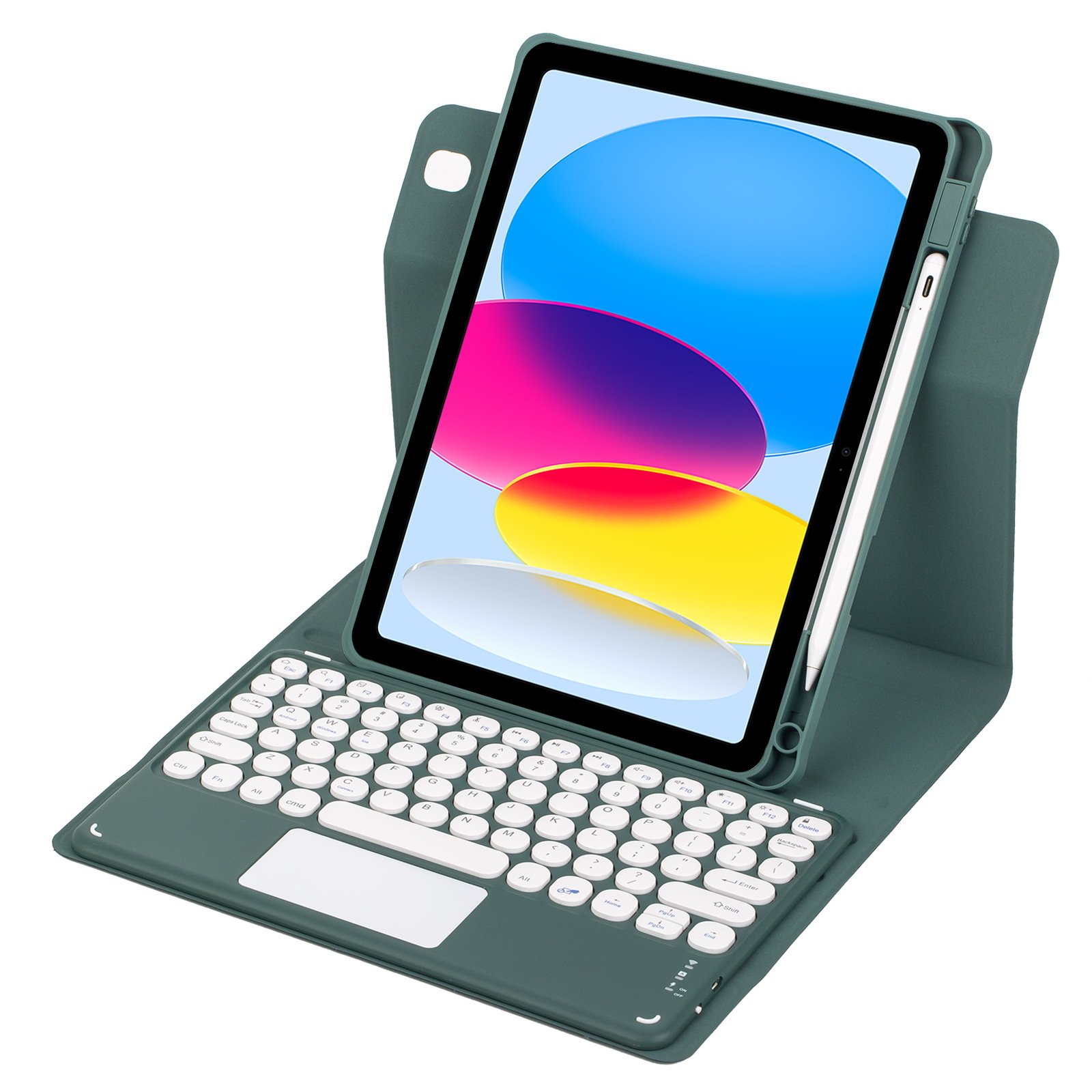 Touchpad Keyboard Case For iPad 10th Generation 10th Gen 2022 10.9 10.2 inch 9th 8th 7th Rotation Case With Keyboard