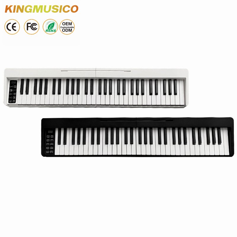 61 key digital piano keyboard with semi weighted keys Electronic keyboards musical instrument Weighted Action Digital Piano