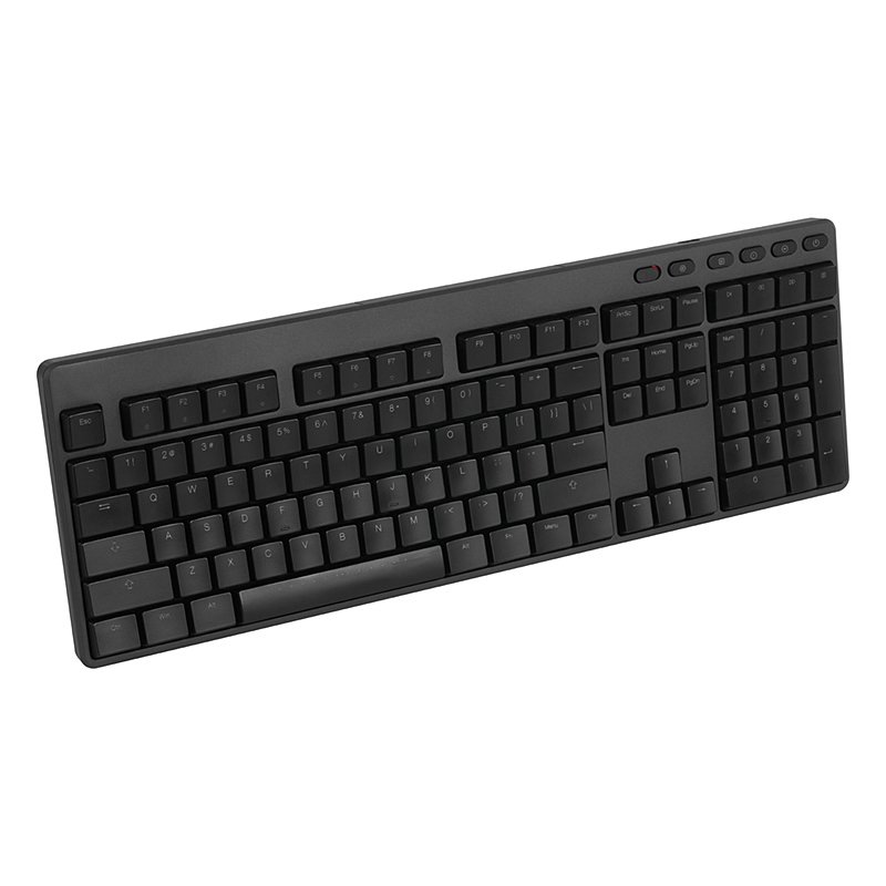 Hot Sell 108keys Cherry Red Switch Full Size White Light With Multimedia Type-C Interface Wired Gaming Mechanical Keyboard