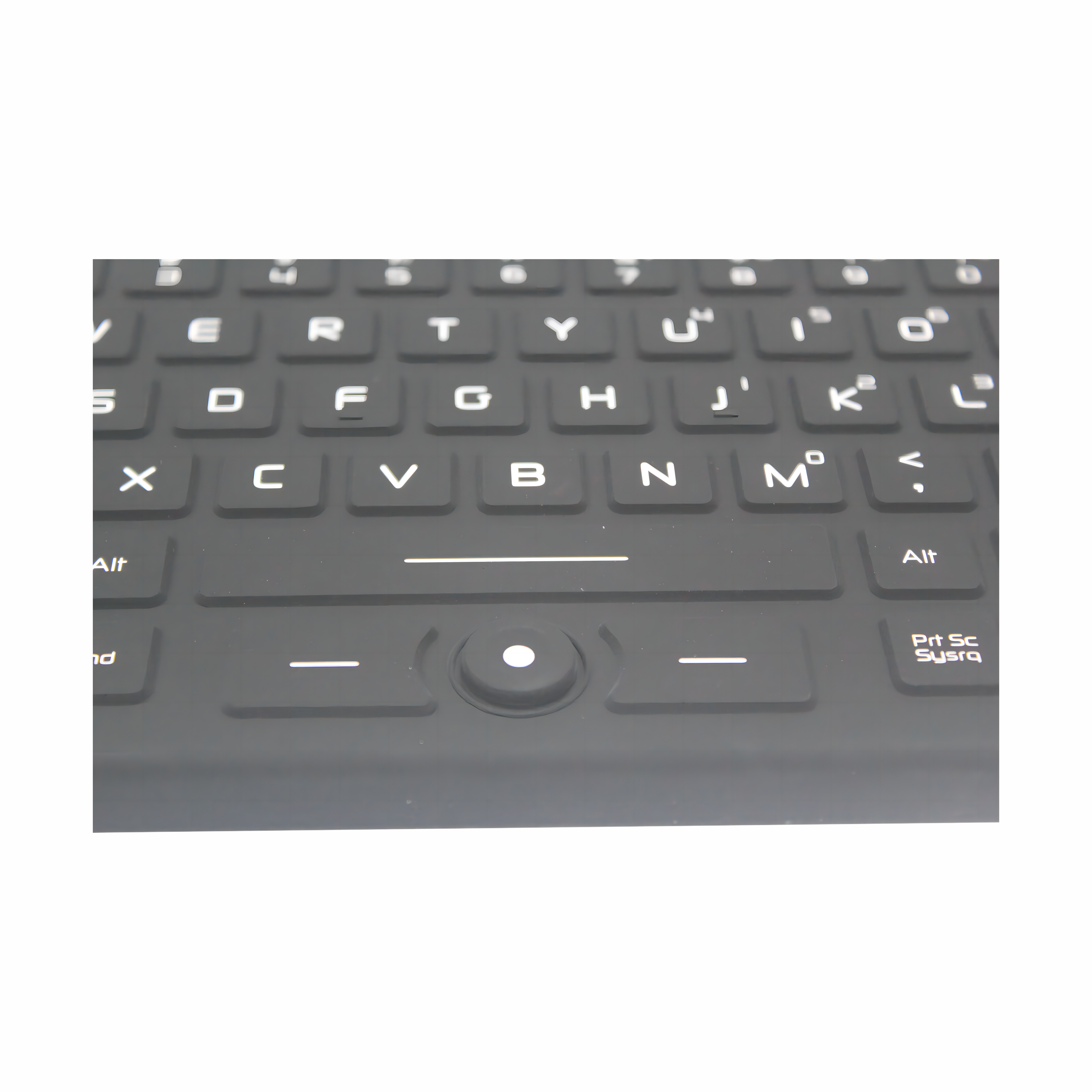 Custom 108 Keys 94 keys IP67 Silicone Keyboards Rubber Keyboards with blue backlight