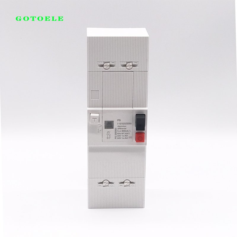 Circuit breaker PG 2P 60A 300MA 20/308/40/50/60A best quality the factory direct sales silver point