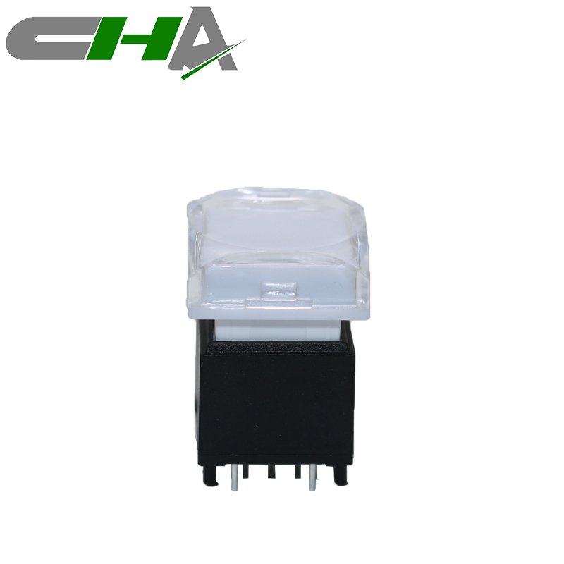 CHA C3037 Series 17*17mm Momentary Customized LED Illuminated Audio Switch Video Keyboard Push Button Switch