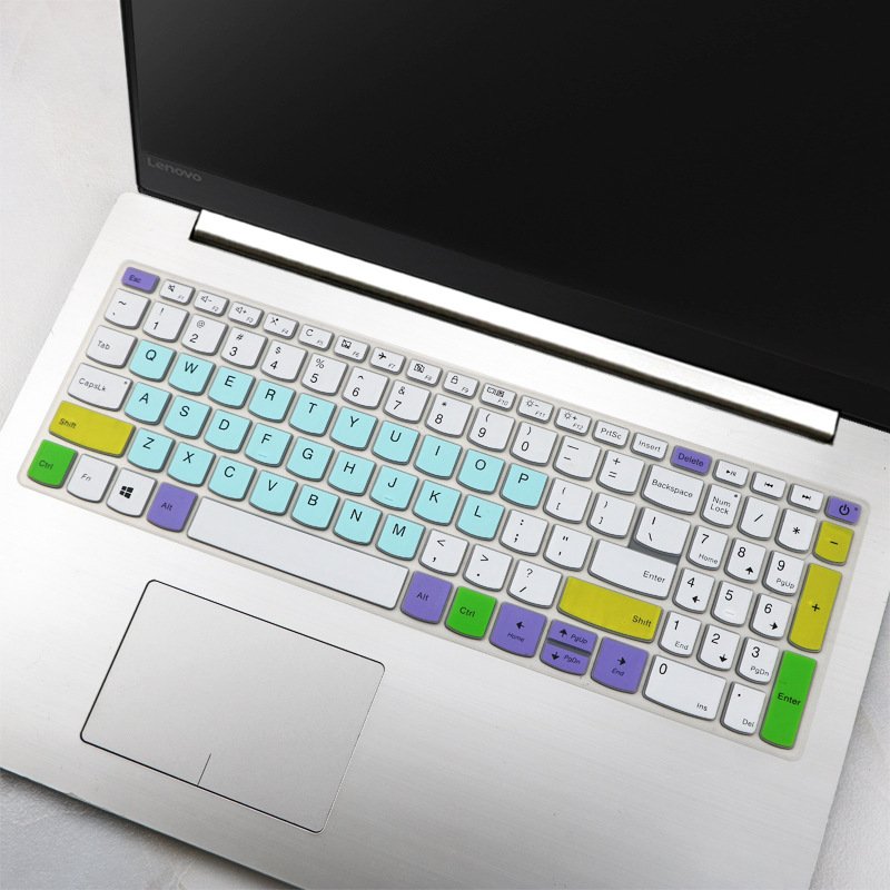 15.6 Inch Silicone Laptop Notebook Keyboard Cover Ultra-thin Skin Protector for Lenovo IdeaPad 340C 330C 320 Waterproof