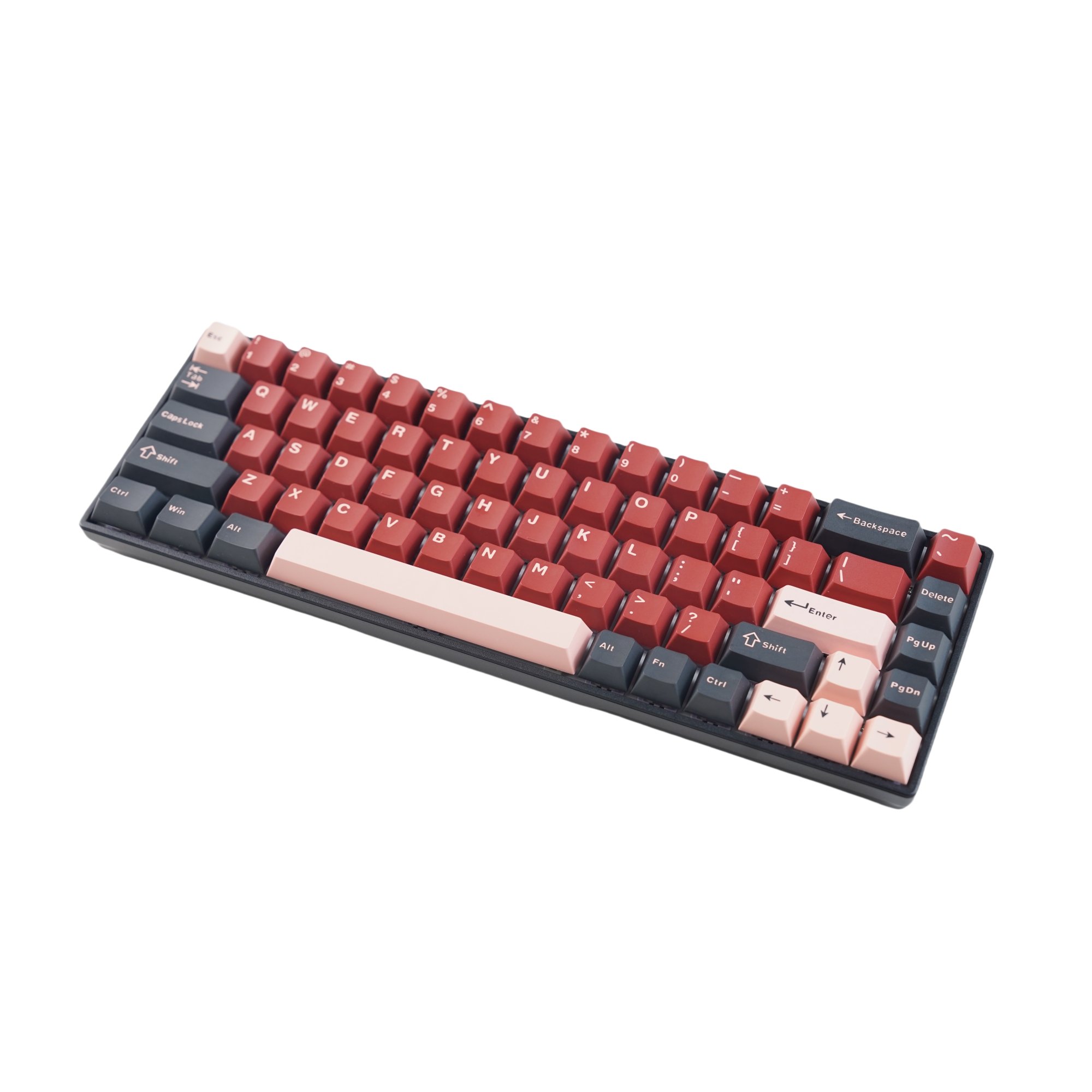 68keys Gaming Keyboard Wireless Mechanical Keyboard Absorbing Foams Upgraded Hot-swappable Socket doubleshot Keycaps Red Switch