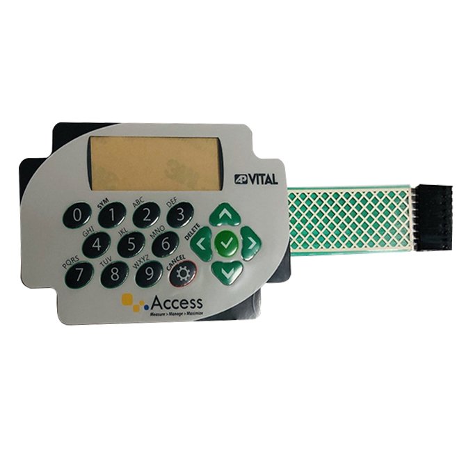 Factory Direct Custom Treadmill Membrane Switch ITO Capacitive Touch Button with Silicone Material Control Panel Keypad/Keyboard
