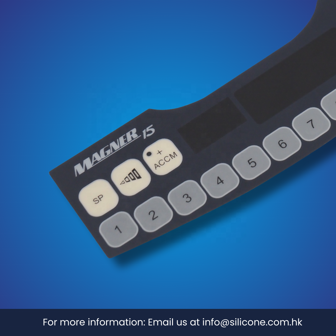 High Quality OEM PET Tactile Membrane Switch for Remote Controller Keyboard and Keypad Applications