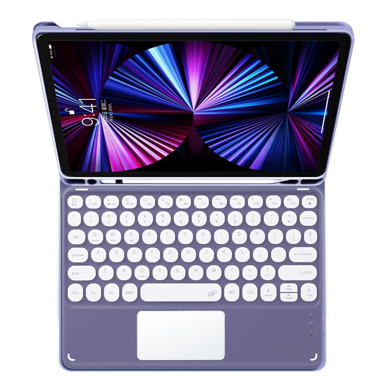 Factory Wholesale Keyboard case For iPad Air 1 Air 2 case with Wireless Keyboard For iPad 9.7 inch with Pencil Holder