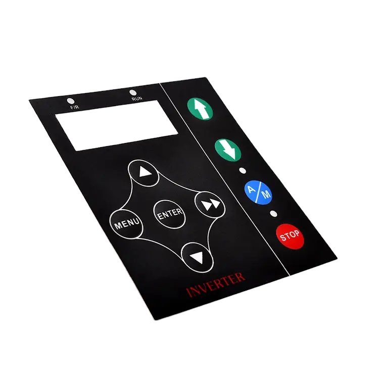 Printing PET PC Graphic Overlay Membrane Keypad Keyboard Switch Sticker