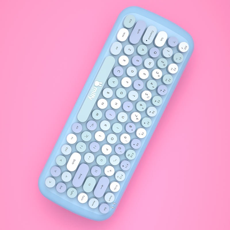 MIPOW X MIFFY 2.4Ghz Bluetooth keyboard Wireless keyboard And Mouse Combo With Mini Bluetooth keyboard