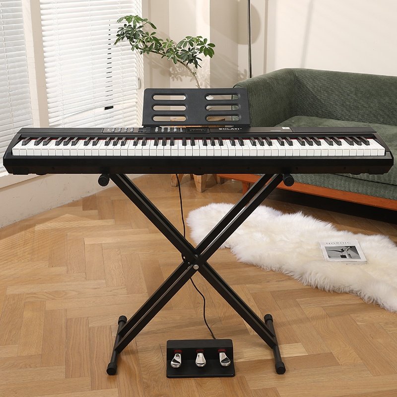 Time-limited digital piano With 88 graded hammer action