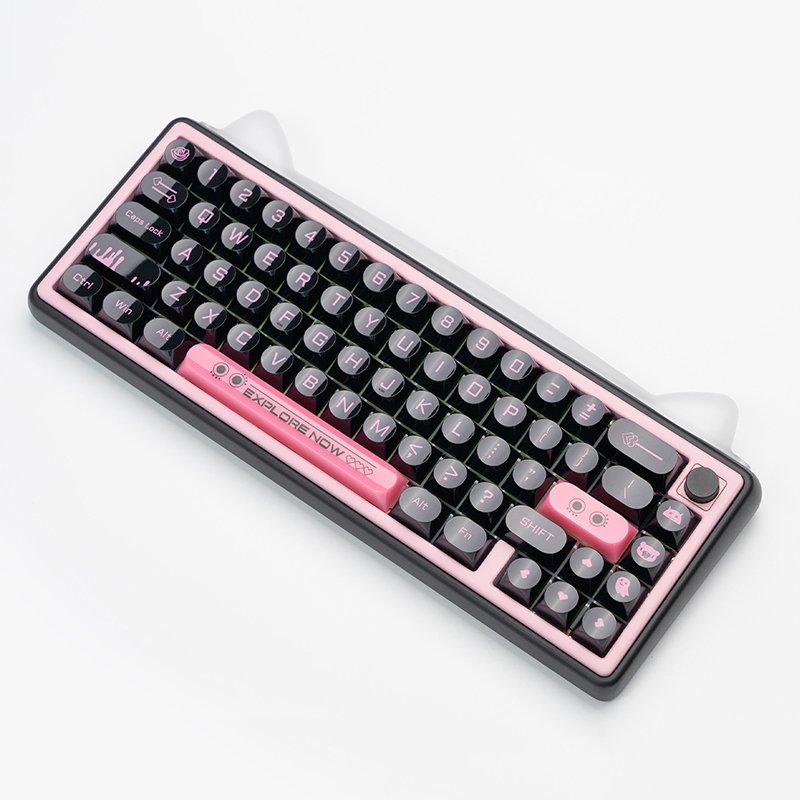 65% Layout Mechanical Keyboard Model Paw65 Tir Mode CNC Aluminum Keyboard Colorful Key Board