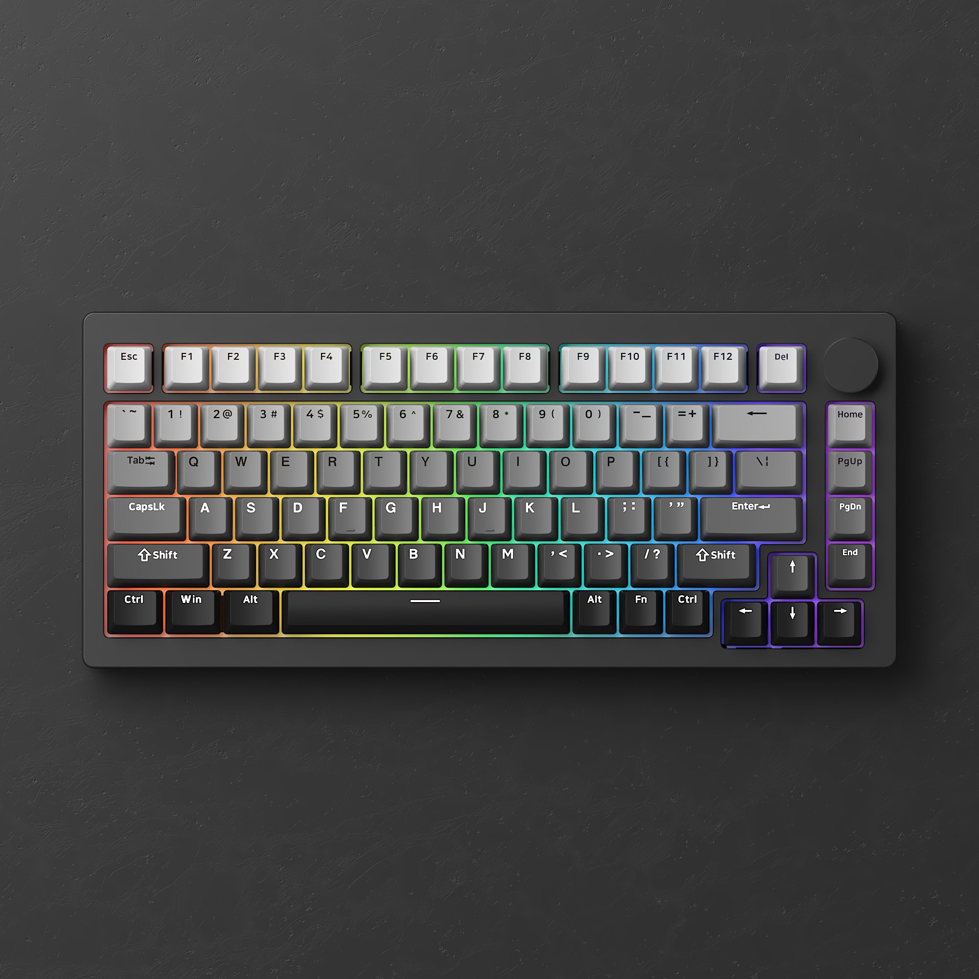 Akko MonsGeek M1W V3 Portable Aluminum Alloy PC Keyboard RGB 3 Mode Gasket Mechanical Keyboard Clavier Gamer