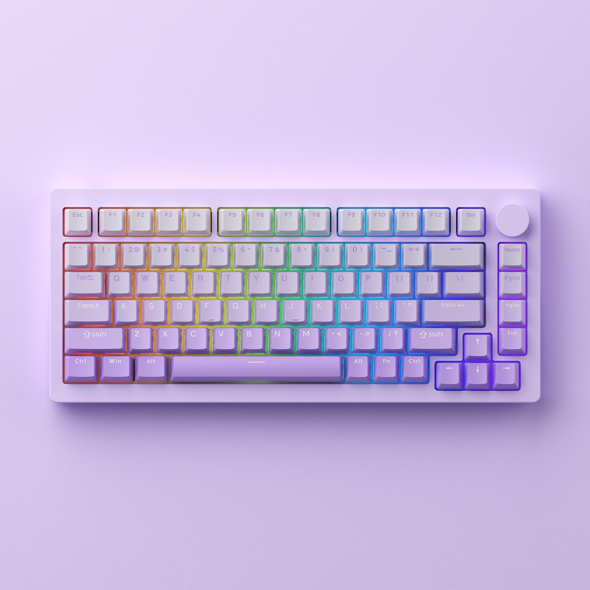 Akko MonsGeek M1W V3 Portable Aluminum Alloy PC Keyboard RGB 3 Mode Gasket Mechanical Keyboard Clavier Gamer