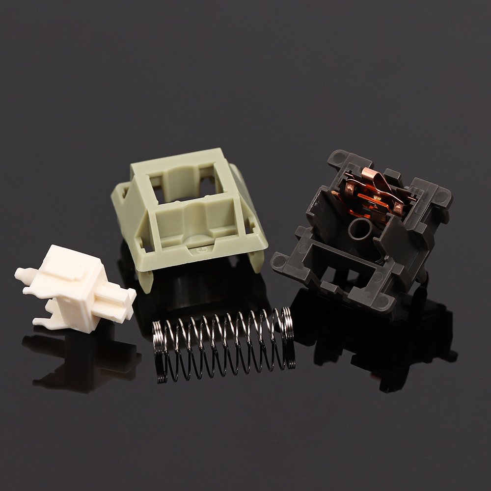 Bsun Tactile 3pin olive LY PC 58g travel force 3.3mm keyboard switches mechanical