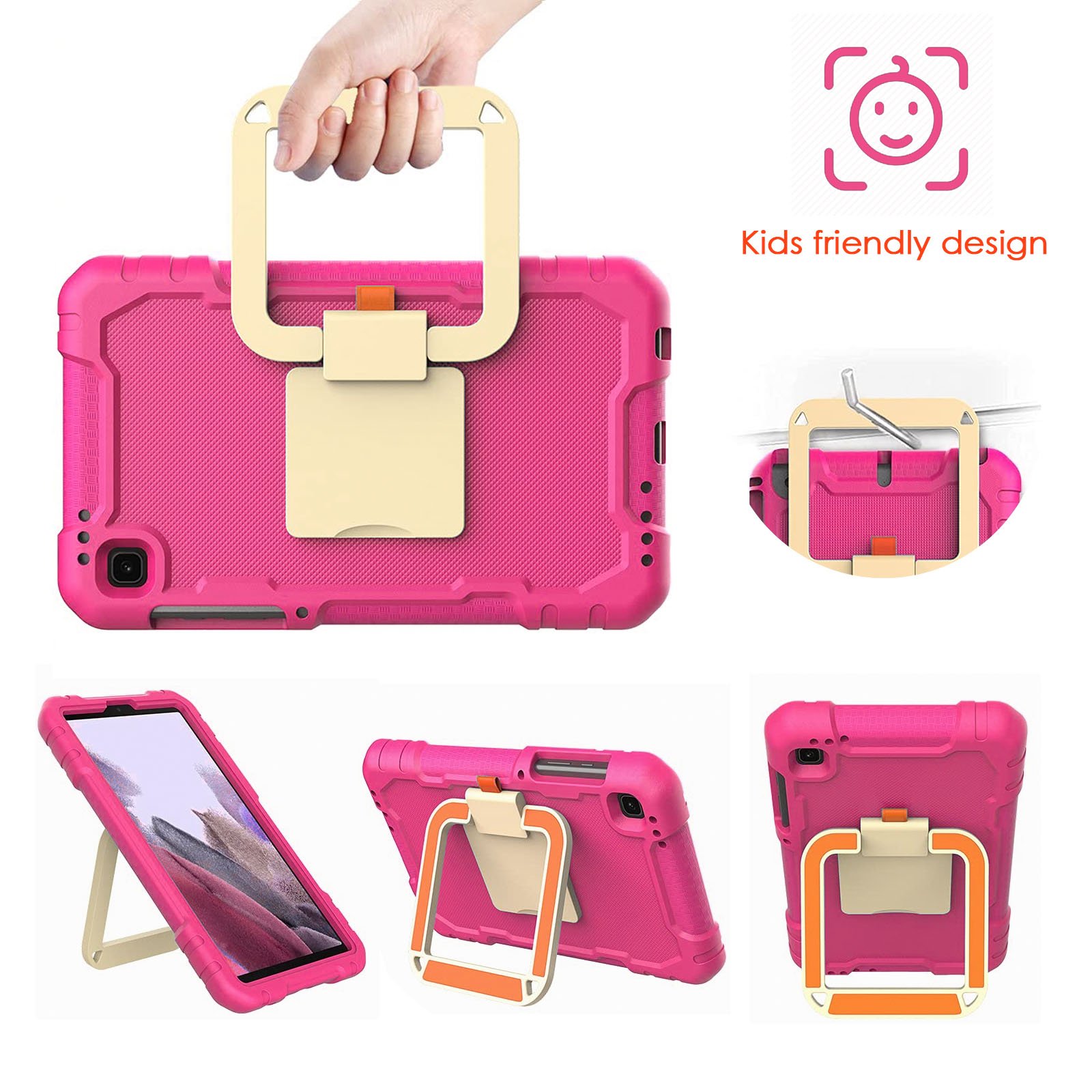 8.7" inch EVA Protective Case Shockproof Lightweight Child Protective Case for samsung Tab A7 Lite 8.7" 2021 SM-T220