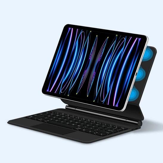 Magic Keyboard For iPad Pro 11 2022 10 10th Gen Air 5 4 Air5 Air4 Portuguese Spanish Korean Arabic German Smart Keyboard