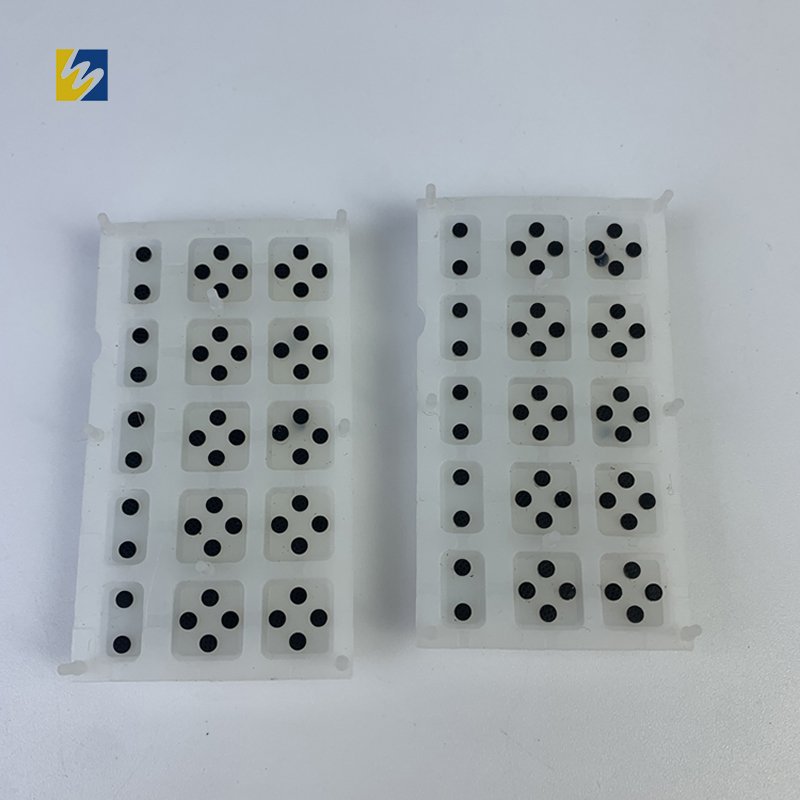Custom Silicone Rubber Products Keypad Silicone Key Cover Remote Control Keypad for Home Appliances
