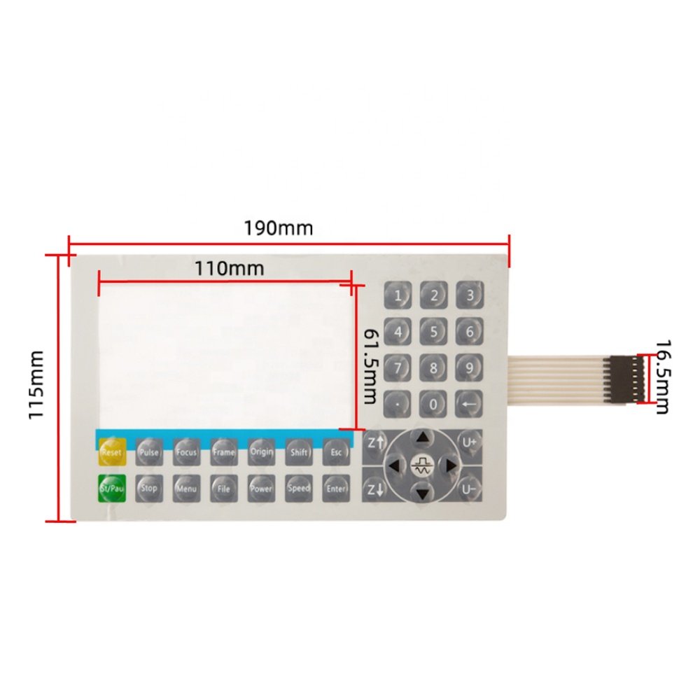 Ruida Membrane Switch For RDC6442G/S RDC6445G/S Panel Key Film Keyboard