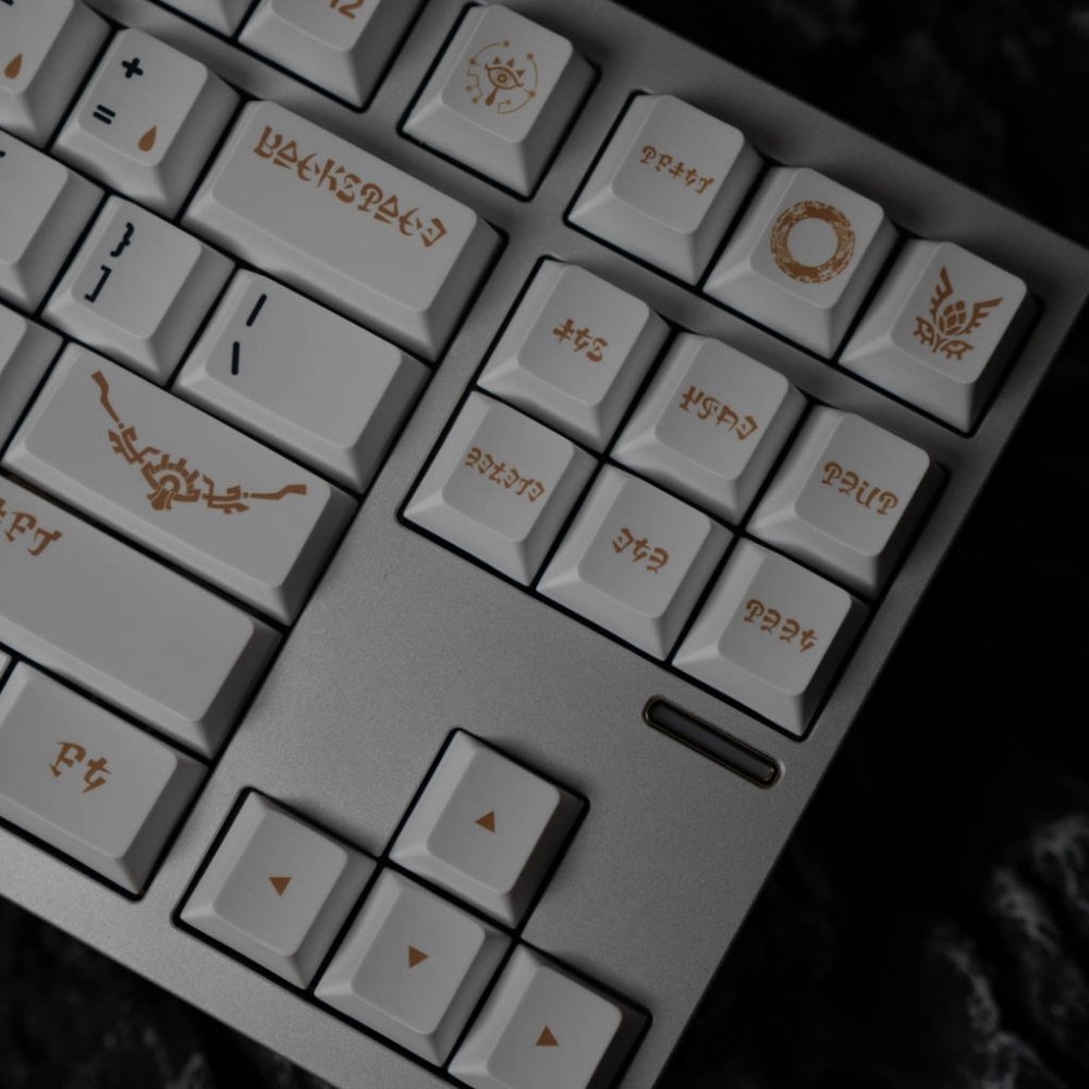 Anime Zelda Tears of the Dragon theme Keycaps PBT Cherry Profile Dye Sublimation 140 Keys For MX Switch Mechanical Keyboard