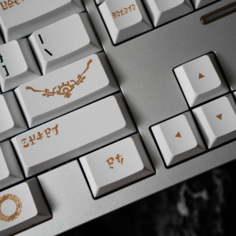 Anime Zelda Tears of the Dragon theme Keycaps PBT Cherry Profile Dye Sublimation 140 Keys For MX Switch Mechanical Keyboard