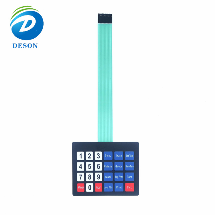 Deson 3*4 4*4 Matrix Switch Keyboard Keypad Array Module ABS Plastic Keys 4x4 3x4 12 16 Key Button Membrane Switch DIY Kit