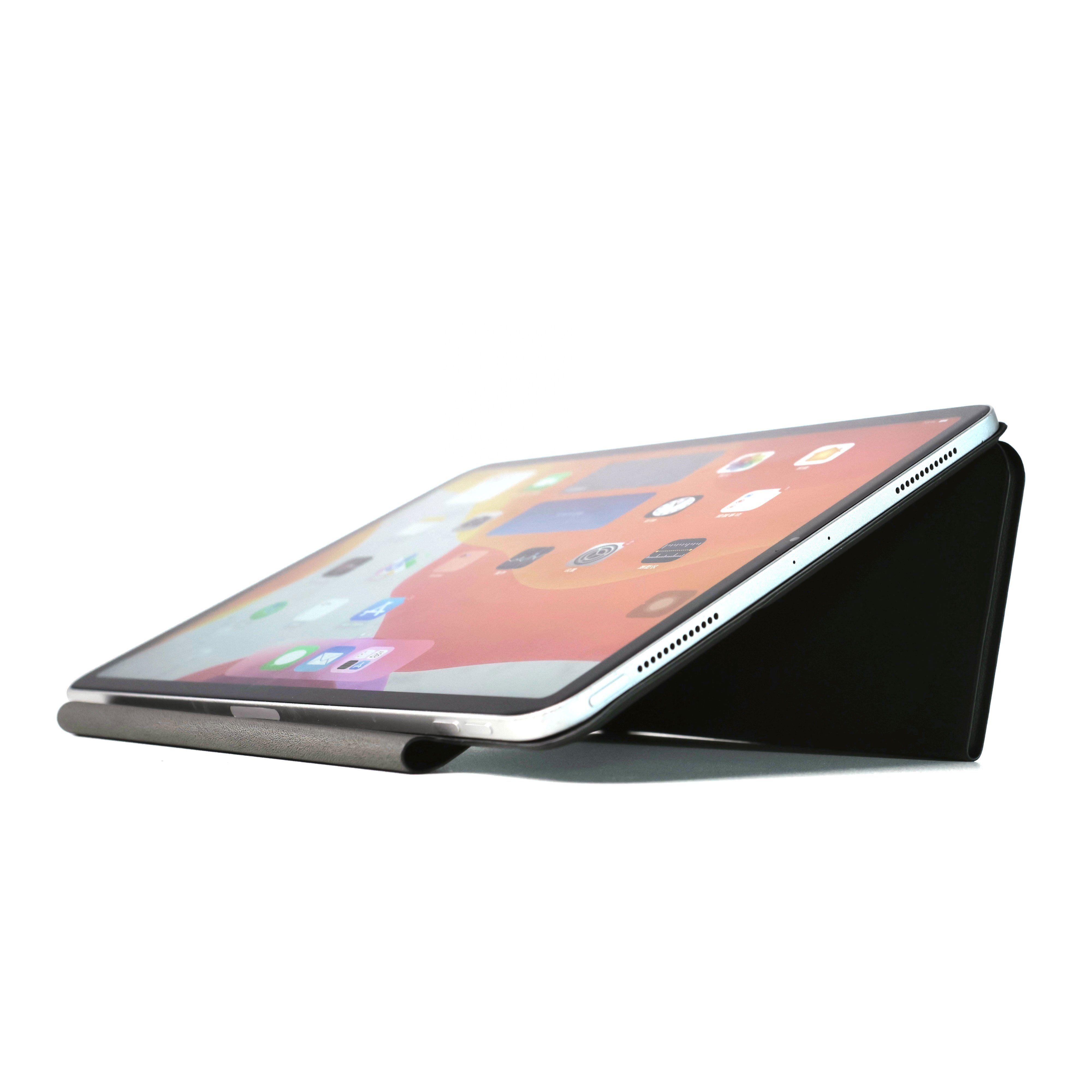 Magnetic Slim Stand Cover Case for iPad Pro 13 12.9 2024 New PU Leather 3-Y Case with Auto Wake/Sleep Function