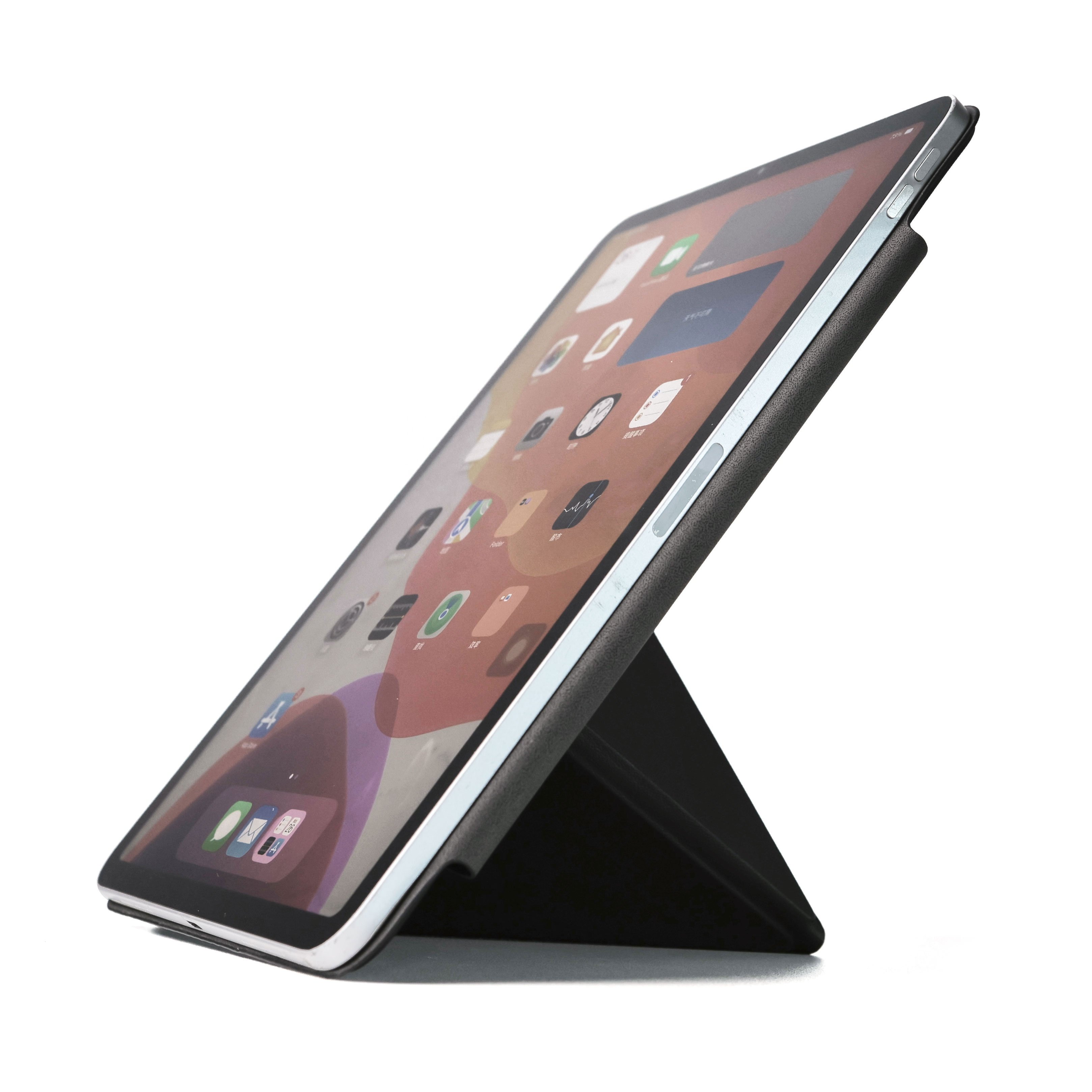 Magnetic Slim Stand Cover Case for iPad Pro 13 12.9 2024 New PU Leather 3-Y Case with Auto Wake/Sleep Function